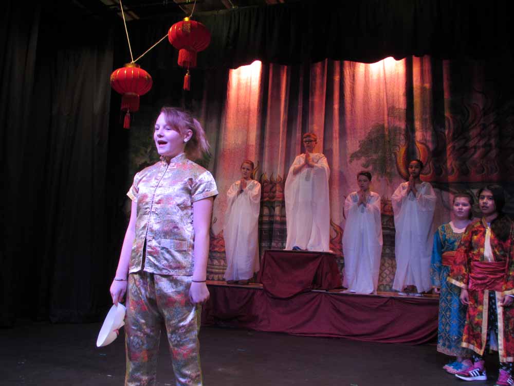 Year 6 Production of 'Mulan', March 2016